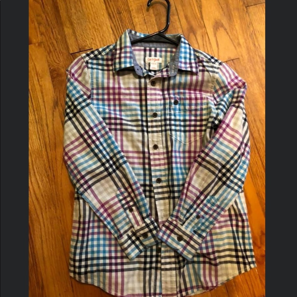 Boys button up size 8/10
